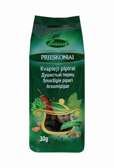 Kvapieji pipirai, SAUDA, maišelyje, 30 g