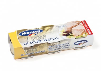 Tuna in oil, 240/156 g (3 x 80 g)