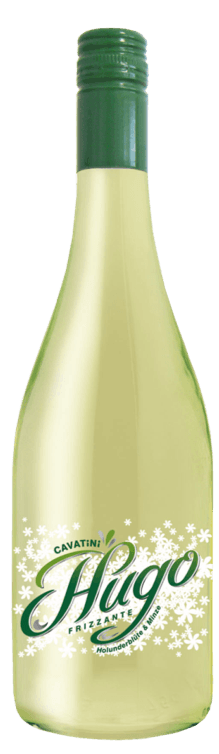 Aromatizuotas vyno kokteilis, CAVATINI HUGO,6,9%, 0,75 l