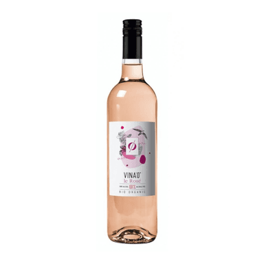 Non-alcoholic rosé wine LE ROSE, organic