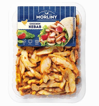 Vištienos kebabas, šlaunelių mėsos, 350 g