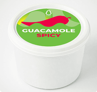 Šaldyta aštri gvakamolė, 500 g