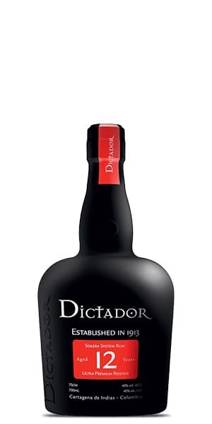 Rum  DICTADOR 12 Years, 40%, 0,7 l