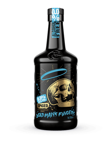 Nealkoholinis romas DEAD MAN'S FINGERS, Spiced, 0,0%, 0,7l