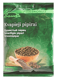 Kvapieji pipirai SAUDA (žirneliai), 100 g