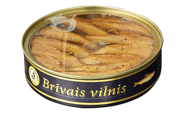 Sprats in oil BRIVAI VILNIS, 160 g
