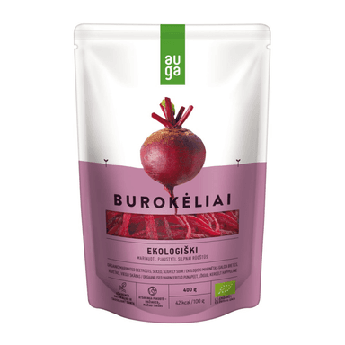 EKO Burokėliai marinuoti AUGA, 400g