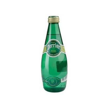 Gazuotas mineralinis vanduo PERRIER, 0,33 l, stiklas D