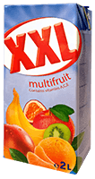 Refreshing mixed fruit juice drink XXL, 2 L
