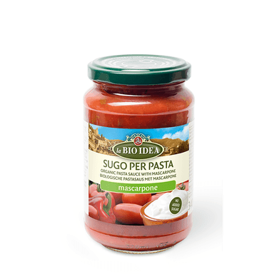 Padažas makaronams MASCARPONE, ekologiškas