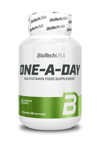 Vitaminų kompleksas BioTechUSA, one-a-day, tabletės,100 vnt