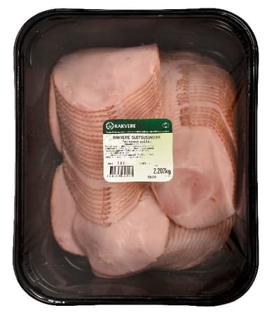 Hot smoked RAKVERE pork ham, ~1.5 kg