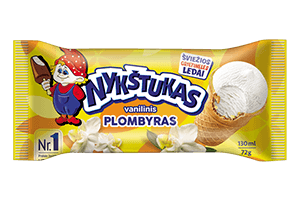 Vanilinis plombyras NYKŠTUKAS, 130 ml