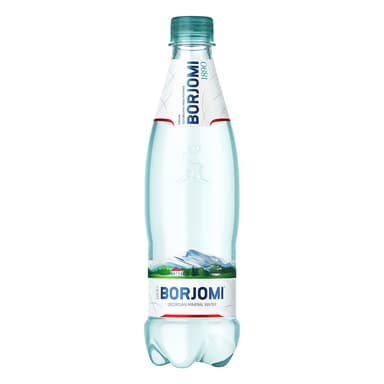 Mineral water BORJOMI  0.5 L, PET