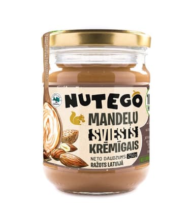 Almond cream NUTEGO, 100 %, 250 g