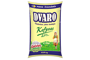DVARO kefir 2.5%, 900 g