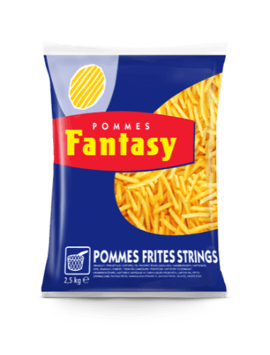 Šaldytos bulvės FARM FRITES Fantasy, lygios, 7 mm, 2,5 kg