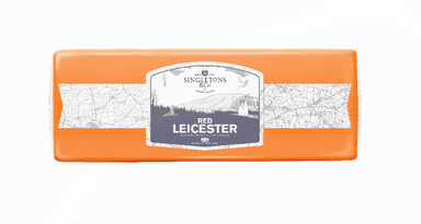 Hard cheese RED LEICESTER, block, 48%, 2.5 kg