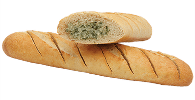 French baguette with garlic butter, 175 g