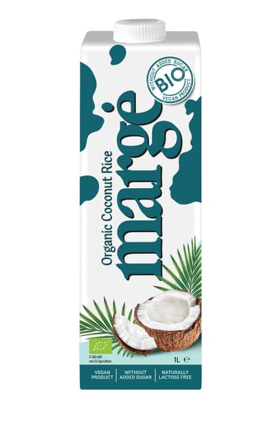Organic coconut and rice drink MARGE, 1 l, LT-EKO-001