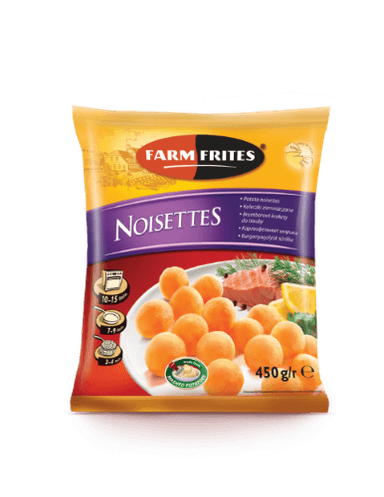 Šaldyti bulvių kukuliai FARM FRITES Noisettes, 450 g