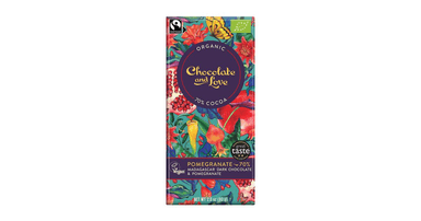 Organic 70% Dark Chocolate with Pomegranate Seeds
