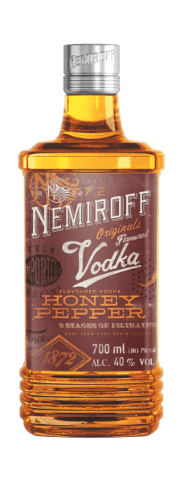 Vodka NEMIROFF, Honey Pepper, 40%, 0,7 L