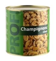 Champignons  PROFI, slices, 2,55kg/1,2kg