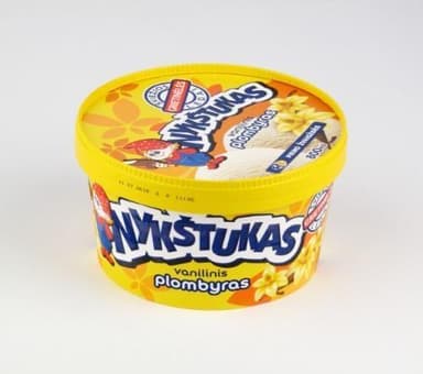 Vanilla plombir NYKŠTUKAS, 800 ml