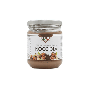 Hazelnut cream LUSCIOUX, 45%, 200 g
