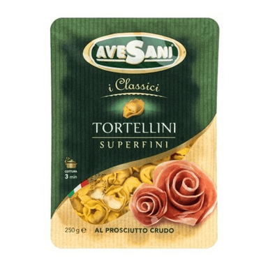 Švieži TORTELLINI su kumpiu I CLASSICI