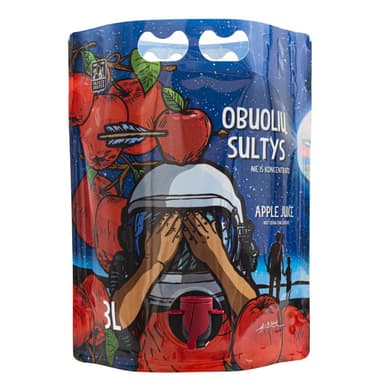 Sultys obuolių, ne iš koncentrato 3l pouch