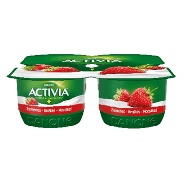 Yogurt ACTIVIA, with strawberries, 480 g
