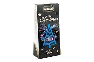 Juodoji kalėdinė arbata kartoninėje dėžutėje GURMAN'S 80g
