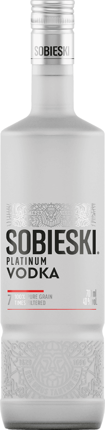 Vodka SOBIESKI Platinum, 40 %, 0.7 l