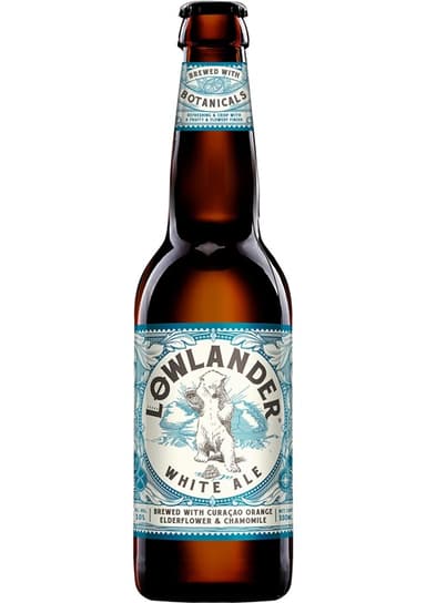 Beer LOWLANDER White Ale, 5 %, 0,33 l, D