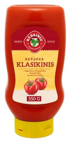 Ketchup KĖDAINIŲ Classic, 550g