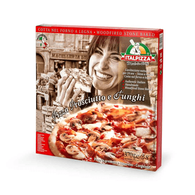 Frozen PROSCIUTTO and MUSHROOM pizza