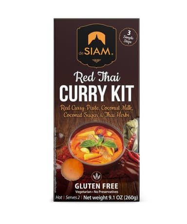 Set  DESIAM Red Thai Curry, with red curry, 260g