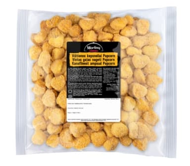 Šaldyti vištienos rutuliukai su traškia džiuvesėlių plutele, 1kg