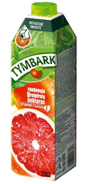 Red grapefruit nectar TYMBARK Select, 50%, 1 l