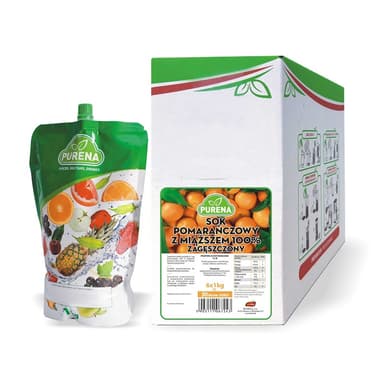 Orange Juice ells Concentrate PURENA, 100%, 4,2:0,8, 1 kg