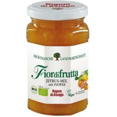 Fruit spread FIORDIFRUTTA, citrus mix and ginger, orga., 60%,260 g
