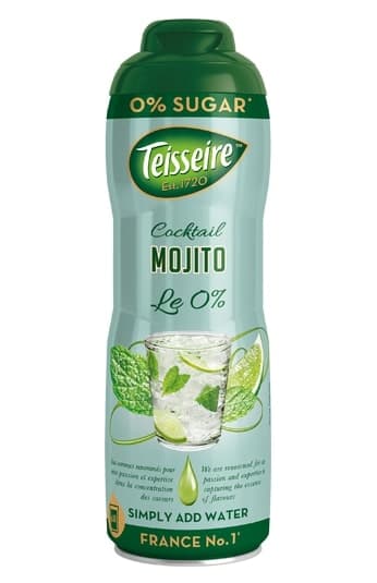 Syrup TEISSEIRE, Mojito, without sugar, 0.6l