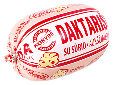 Virta daktariška dešra KOKYBĖ su sūriu, a. r., 600 g