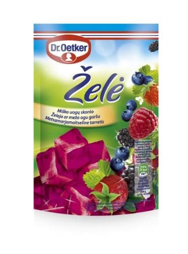 Jelly DR.OETKER, Forest berry flavour 72 g