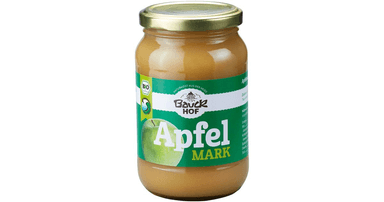 Obuolių tyrė, ekologiška