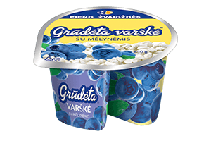 CURD with blueberries, 7%, 150g
