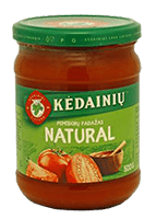 KĖDAINIAI natural tomato sauce, 500 g