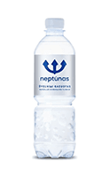 Gazuotas natūralus mineralinis vanduo NEPTŪNAS, 500 ml
